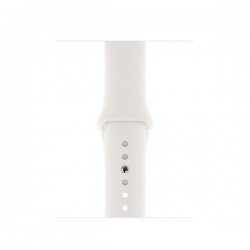 Apple Watch Series 5 LTE 44mm Silver Aluminum w. White b.- Silver Aluminum (MWVD2) 