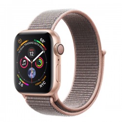 Apple Watch Series 4 (GPS+Cellular) 44mm Gold Stainless Steel Case With Gold Milanese Loop (MTV82)
