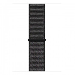 Apple Watch Series 4 (GPS) 40mm Space Gray Aluminum w. Black Sport Loop (MU672)