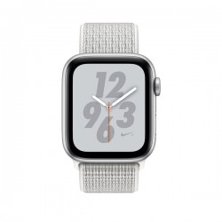 Apple Watch Series 4 Nike+ (GPS) 40mm Silver Aluminum w. Summit White Nike Sport L. (MU7F2)