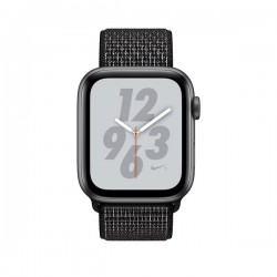 Apple Watch Series 4 Nike+ (GPS) 44mm Space Gray Aluminum w. Black Nike Sport L. (MU7J2)