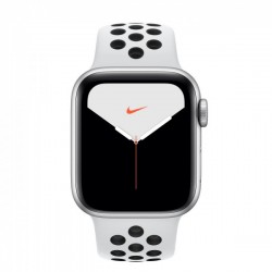Apple Watch Nike Series 5 LTE 44mm Silver Aluminium w. Platinum/Black Nike Sport B. (MX392)