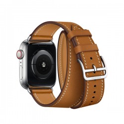 Apple Watch Hermes Series 4 GPS + LTE 40mm Fauve Barenia Leather Double Tour (MU6P2)