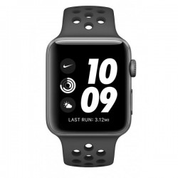 Apple Watch Series 3 Nike+ (GPS) 38mm Space Gray Aluminium w. Anthracite/Black Nike Sport B. (MTF12)