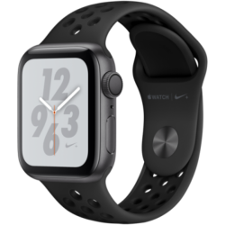 Apple Watch Series 4 Nike+ (GPS) 40mm Space Gray Aluminum w. Anthracite/Black Sport B. (MU6J2)