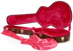 GATOR GW-335-BROWN Semi-Hollow Guitar Deluxe Wood Case