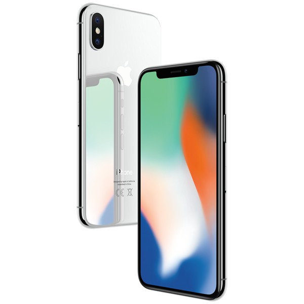Apple iPhone X 256Gb Silver (MQAG2)