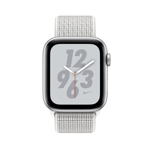 Apple Watch Series 4 Nike+ (GPS) 40mm Silver Aluminum w. Summit White Nike Sport L. (MU7F2)