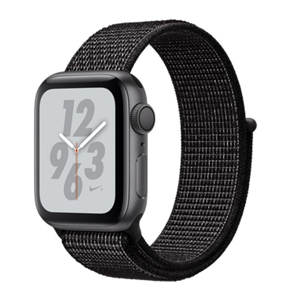 Apple Watch Series 4 Nike+ (GPS) 40mm Space Gray Aluminum w. Black Nike Sport L. (MU7G2)