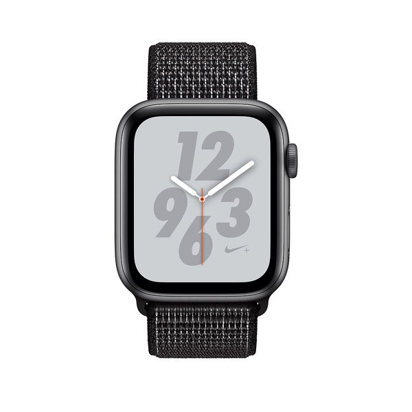 Apple Watch Series 4 Nike+ (GPS) 40mm Space Gray Aluminum w. Black Nike Sport L. (MU7G2)