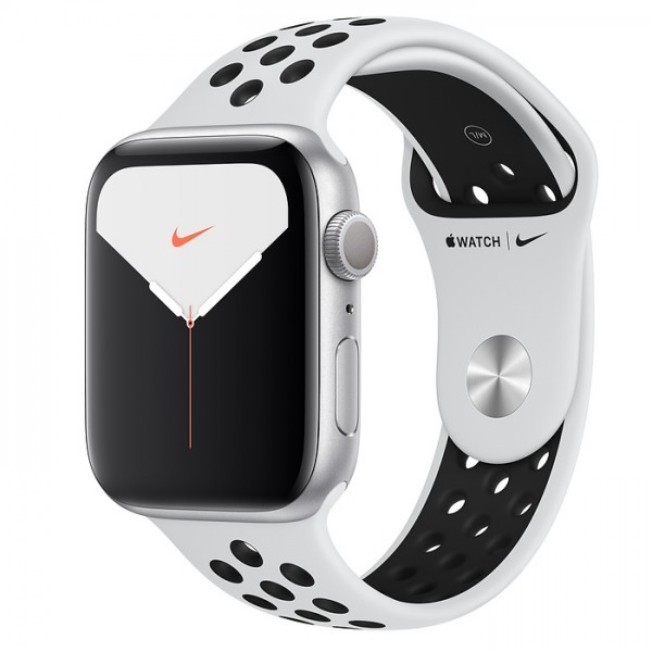  Apple Watch Nike Series 5 GPS 40mm Silver Aluminum w. Silver Aluminum (MX3R2) 