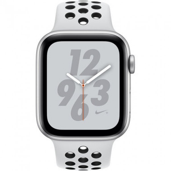Apple Watch Series 4 Nike+ (GPS) 40mm Silver Aluminum w. Pure Platinum/Black Nike Sport B.(MU6H2)