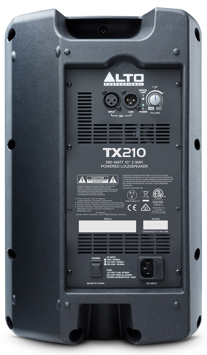 ALTO PROFESSIONAL TX210