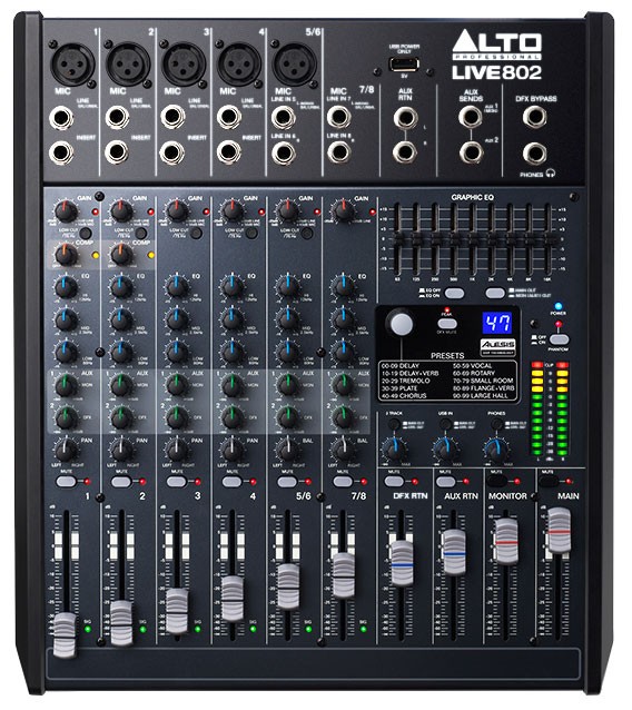 ALTO PROFESSIONAL LIVE 802