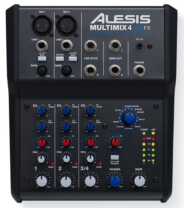 ALESIS MULTIMIX 4 USB FX
