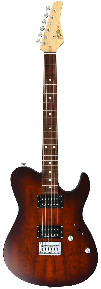 FUJIGEN JIL2-EW-1G Iliad J-Standard (Imbuia Brown Sunburst)