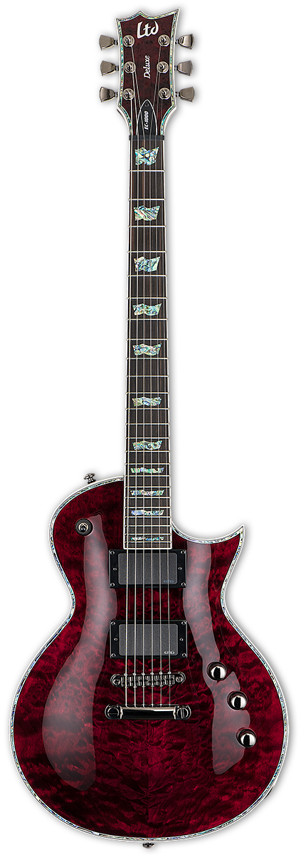 LTD EC-1000 (See Thru Black Cherry)