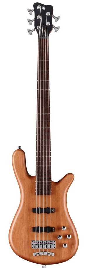 WARWICK Teambuilt Pro Series Streamer LX, 5-String (Natural Transparent Satin)