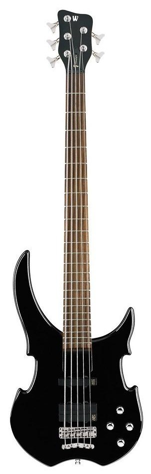 WARWICK RockBass Vampyre, 5-String (Solid Black High Polish)