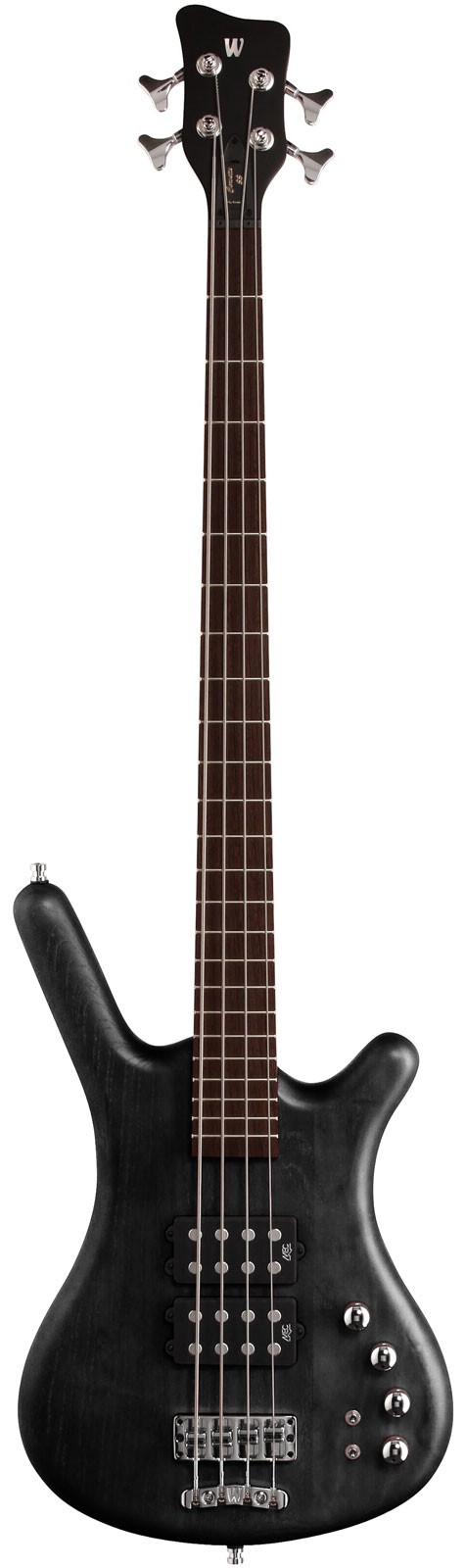 WARWICK Teambuilt Pro Series Corvette $$, 4-String (Nirvana Black Transparent Satin)