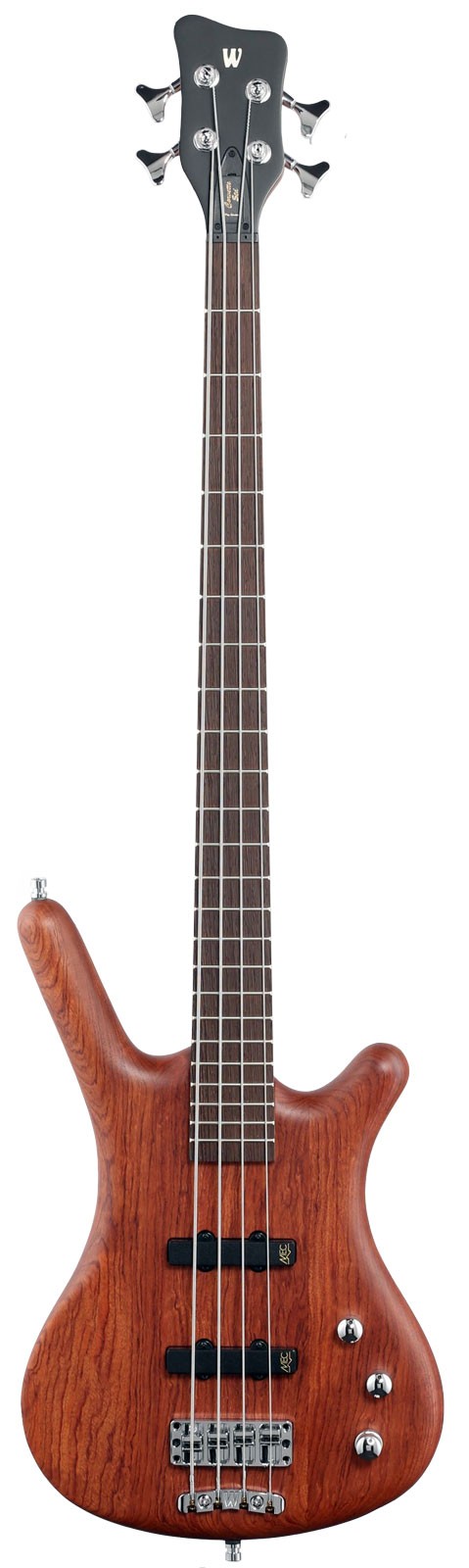 WARWICK Teambuilt Pro Series Corvette Bubinga, 4-String, A/A (Natural Transparent Satin)