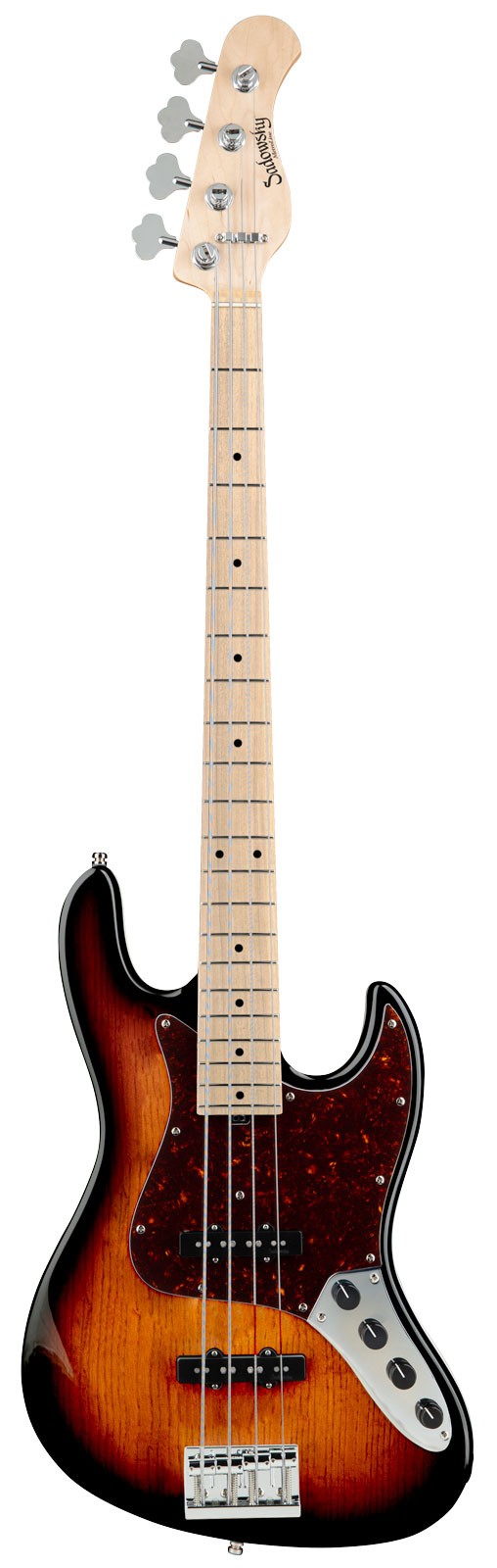 SADOWSKY MetroLine 21-Fret Vintage J/J Bass, Ash, 4-String ('59 Burst Transparent High Polish)