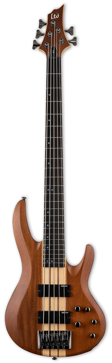 LTD B-5E Mahogany (Natural Satin)