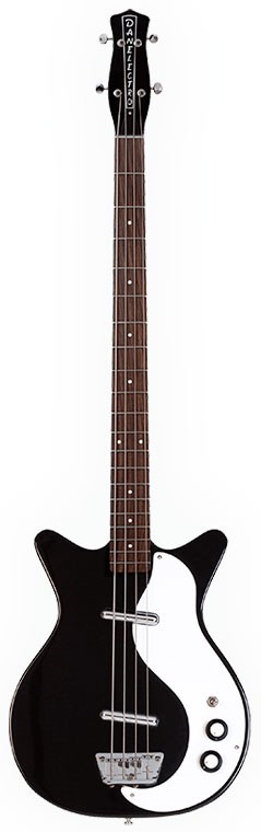 DANELECTRO 59DC Long Scale Bass (Black)