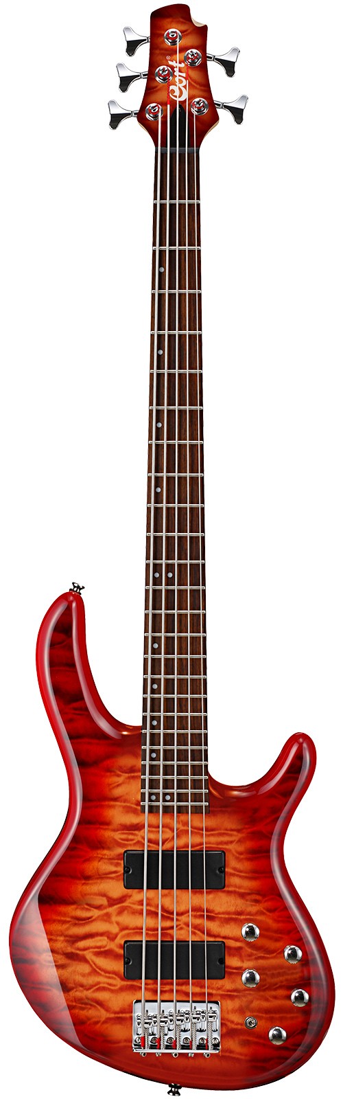 CORT Action DLX V Plus (Cherry Red Sunburst)