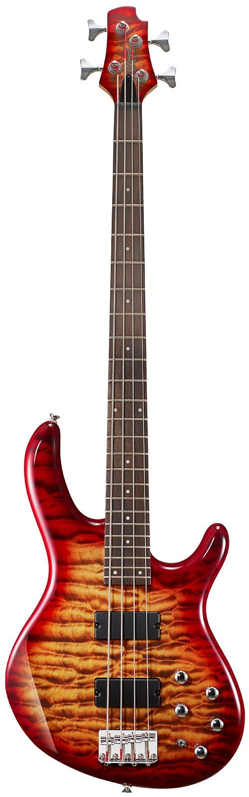 CORT Action DLX Plus (Cherry Red Sunburst)