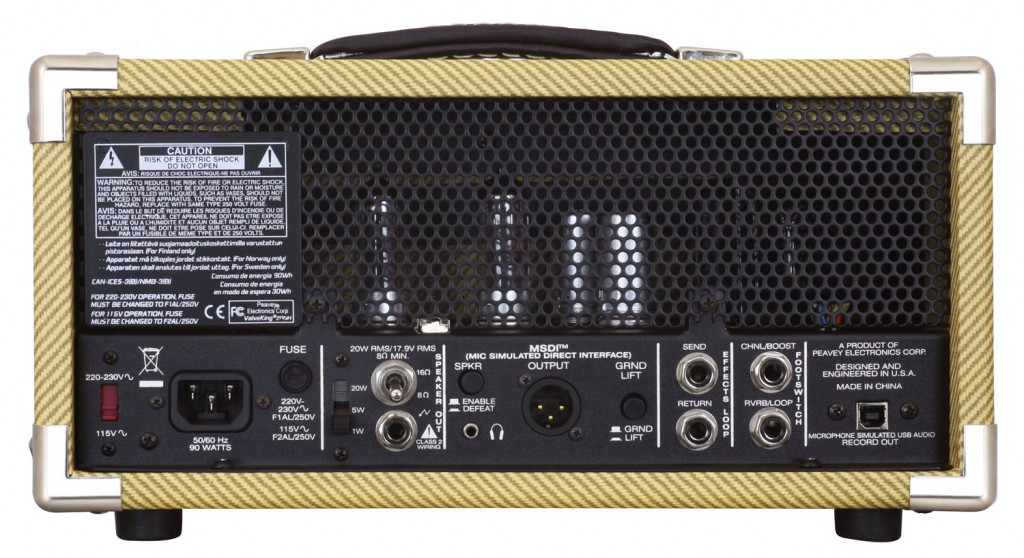 PEAVEY Classic 20 MH Mini Amp Head