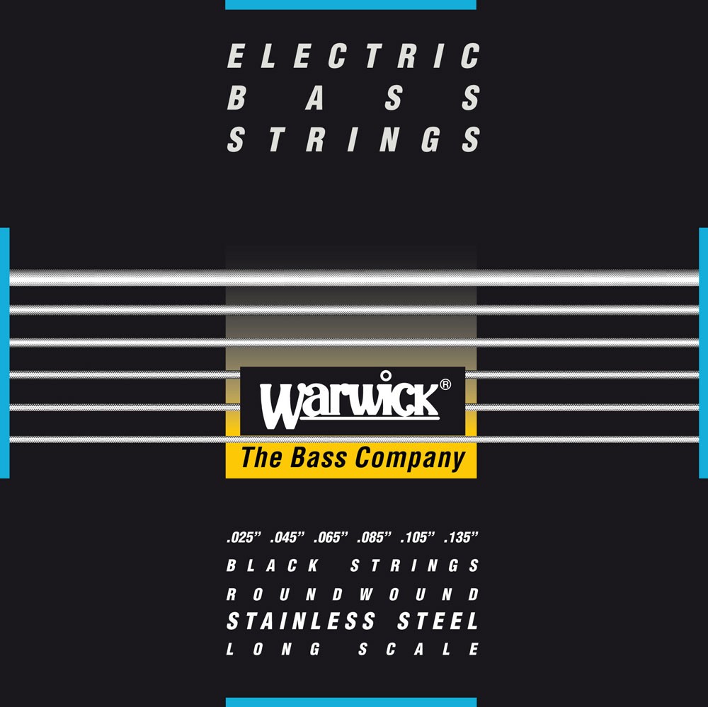 WARWICK 40401 Black Label Medium 6-String (25-135)