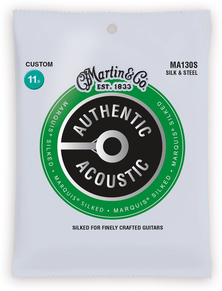 MARTIN MA130S Authentic Acoustic Marquis Silk&Steel Folk (11.5-47)