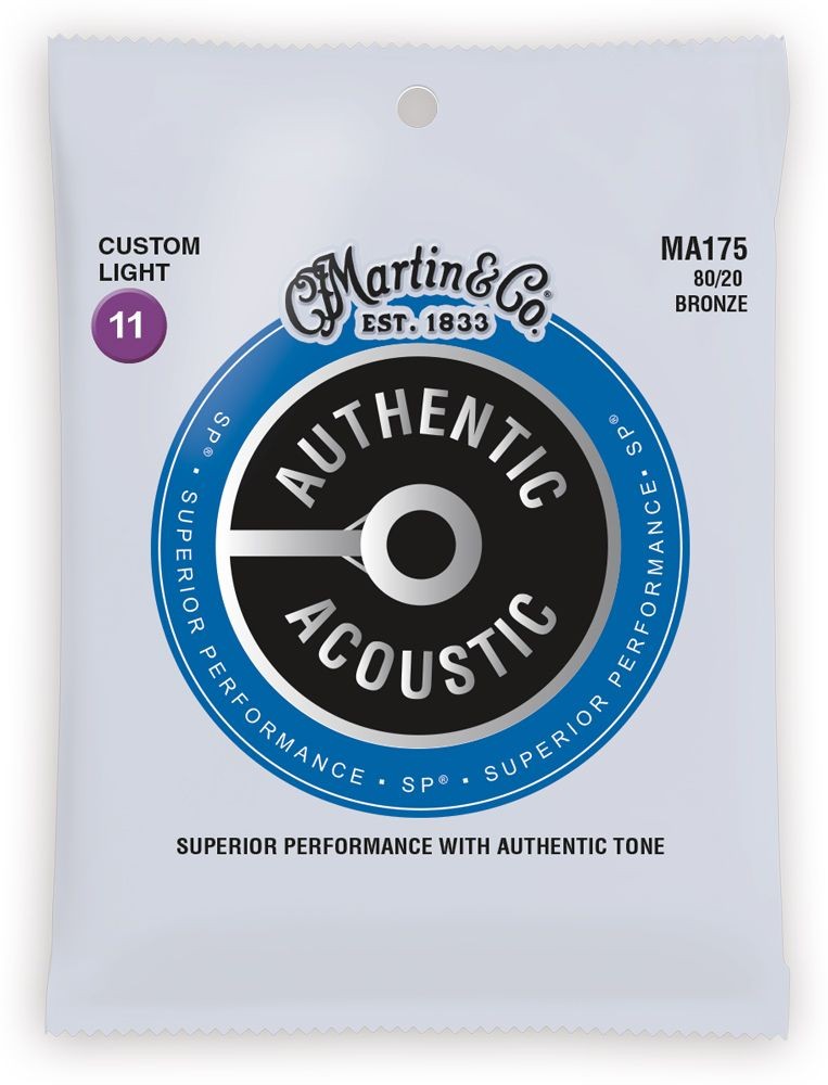 MARTIN MA175 Authentic Acoustic SP 80/20 Bronze Custom Light (11-52)