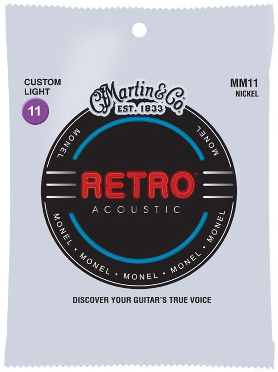 MARTIN MM11 RETRO ACOUSTIC CUSTOM LIGHT (11-52)
