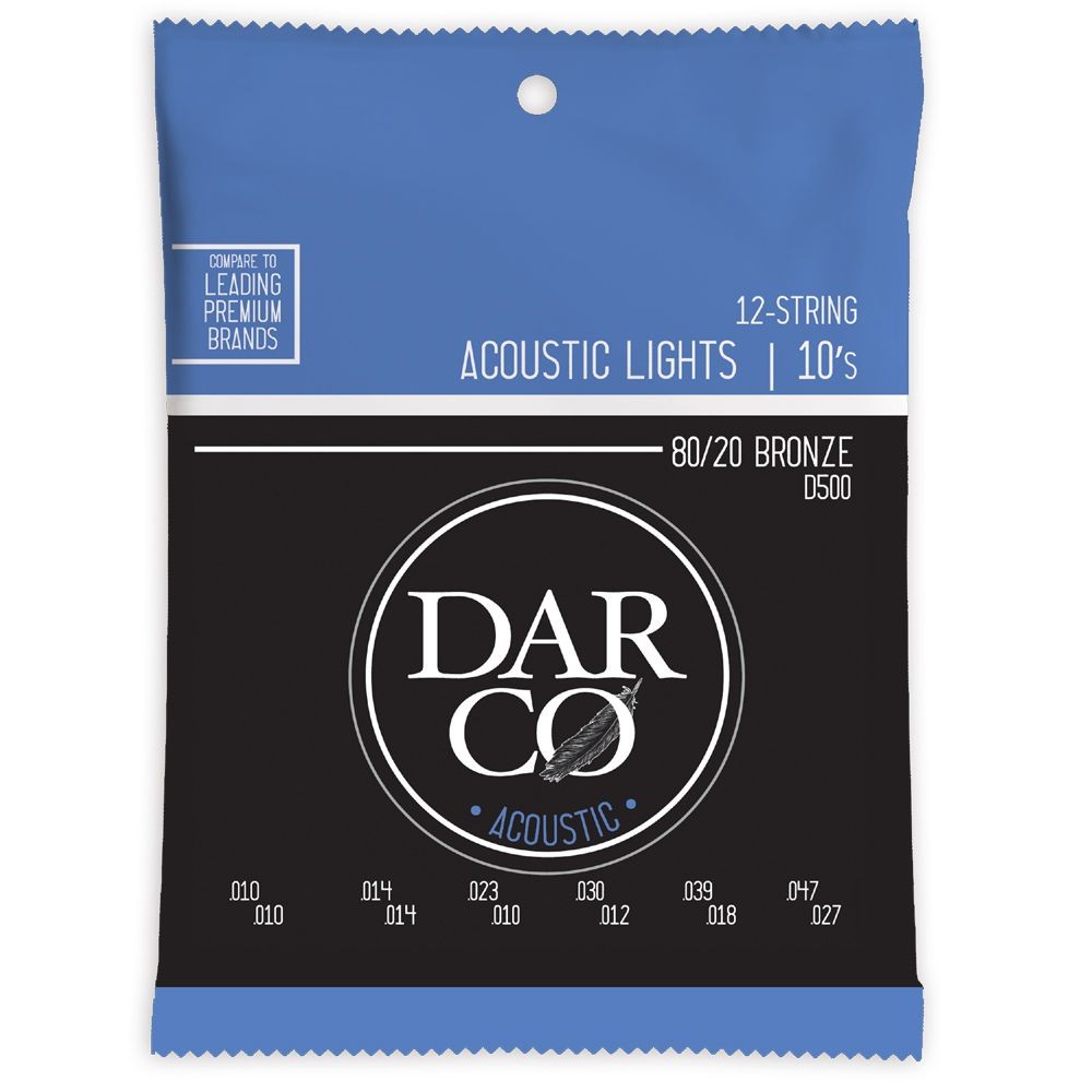 MARTIN D500 Darco Acoustic 80/20 Bronze 12-String Light (10-47)