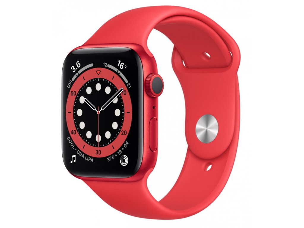 Apple Watch Series 6 GPS 44mm PRODUCT(RED) Aluminium Case with PRODUCT(RED) Sport Band (M00M3)