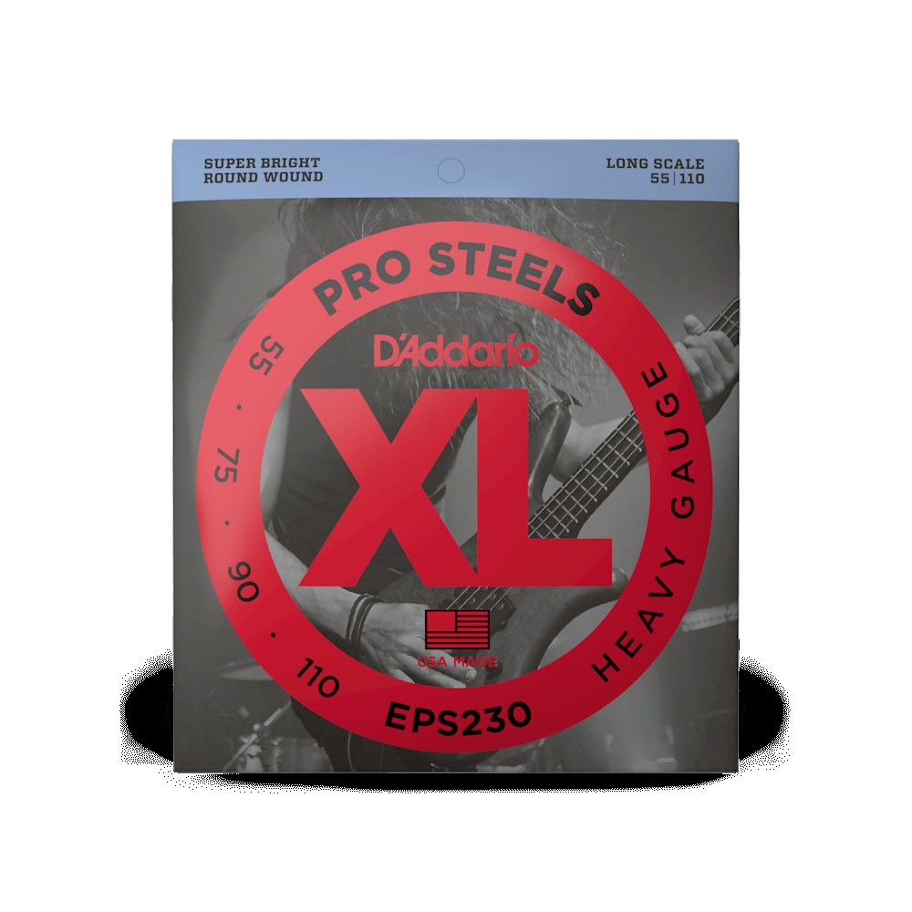 D`ADDARIO EPS230 XL PROSTEELS BASS HEAVY (55-110)