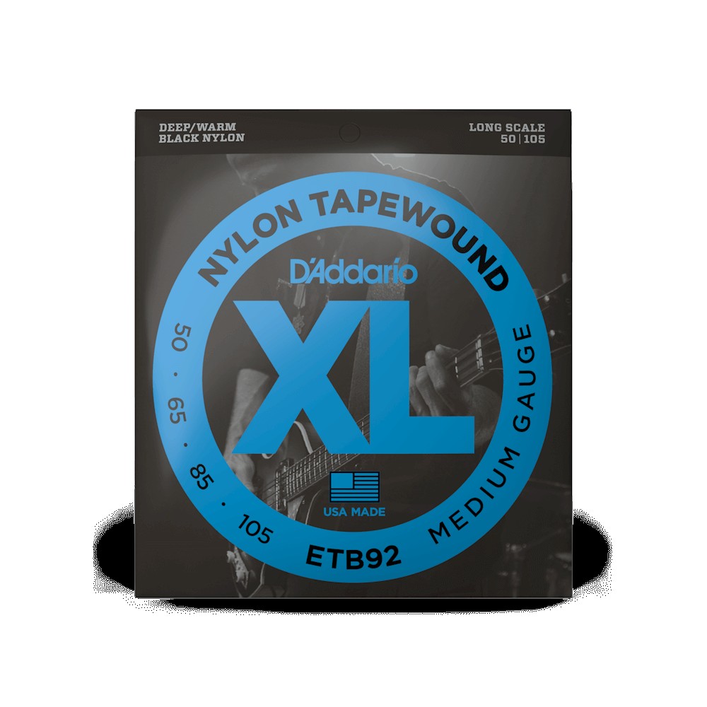 D`ADDARIO ETB92 XL NYLON TAPEWOUND BASS (50-105)