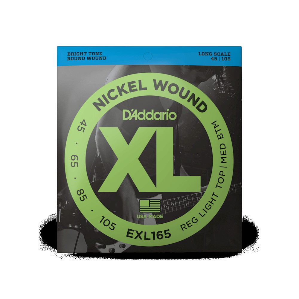 D`ADDARIO EPS165 XL PROSTEELS REG LIGHT TOP / MED BOTTOM (45-105)