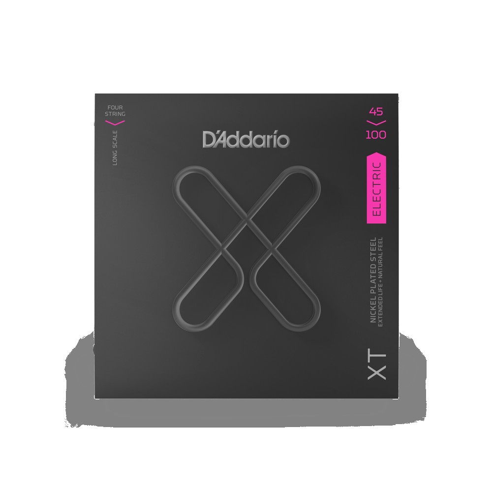 D`ADDARIO XTB45100 XT BASS NICKEL PLATED STEEL REGULAR LIGHT (45-100)