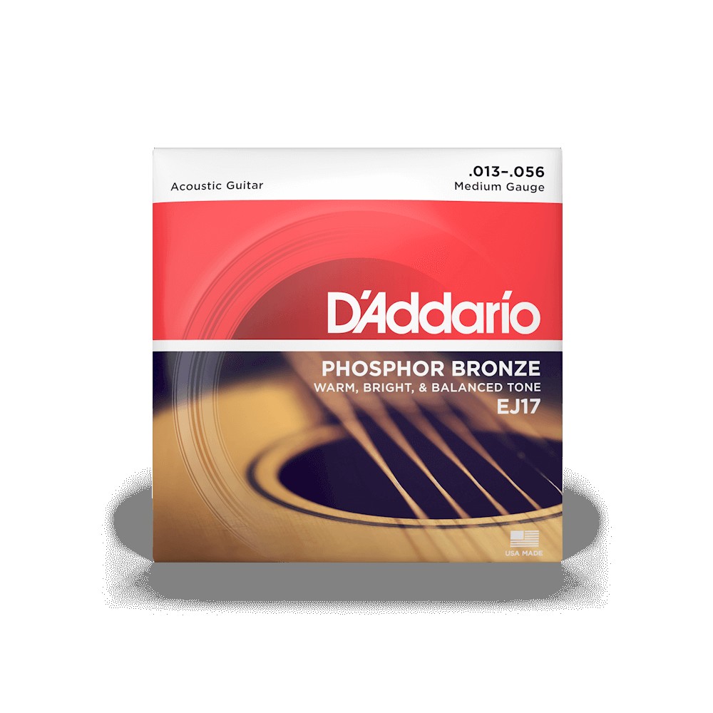 D`ADDARIO EJ17 PHOSPHOR BRONZE MEDIUM (13-56)