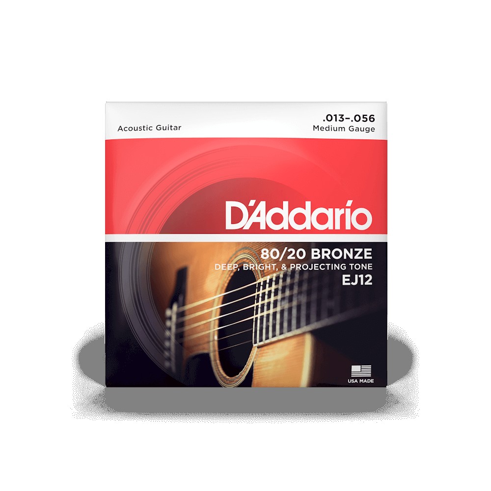 D`ADDARIO EJ12 80/20 BRONZE MEDIUM (13-56)