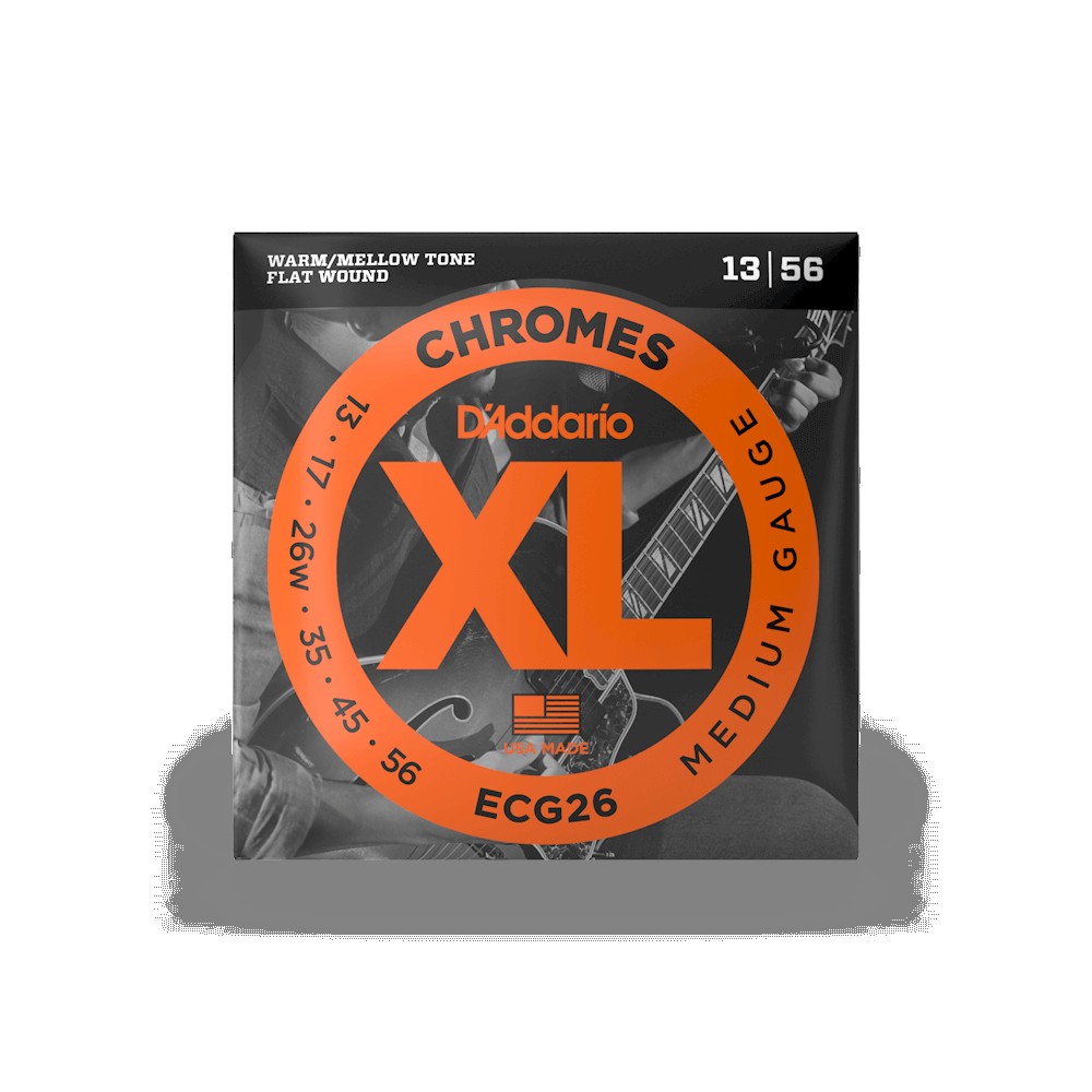D`ADDARIO ECG26 XL CHROMES MEDIUM (13-56)