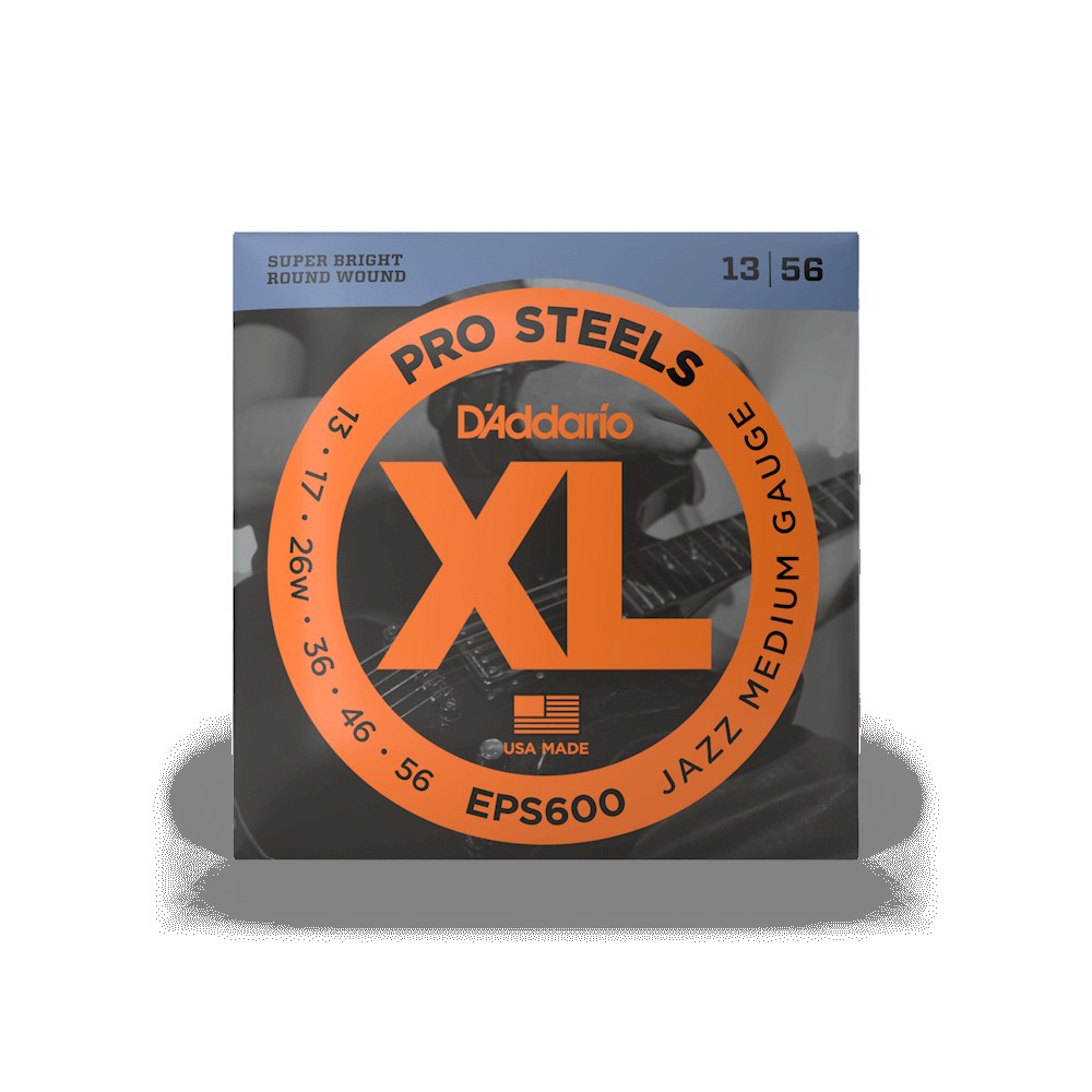 D`ADDARIO EPS600 XL PROSTEELS JAZZ MEDIUM (13-56)