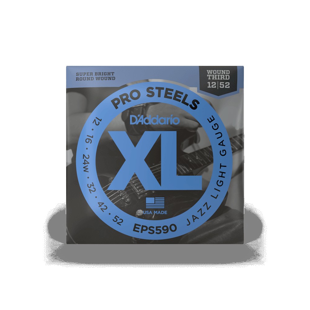 D`ADDARIO EPS590 XL PROSTEELS JAZZ LIGHT (12-52)