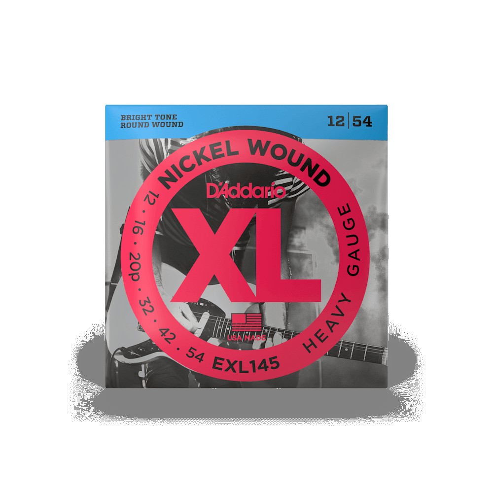 D`ADDARIO EXL145 XL NICKEL WOUND HEAVY (12-54)