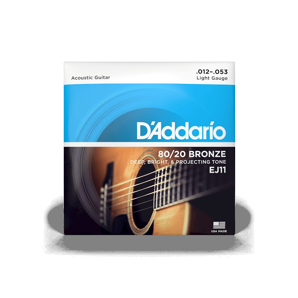 D`ADDARIO EJ11 80/20 BRONZE REGULAR LIGHT (12-53)