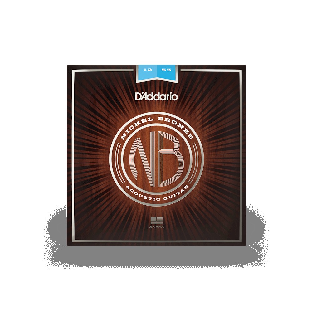 D`ADDARIO NB1253 NICKEL BRONZE LIGHT (12-53)