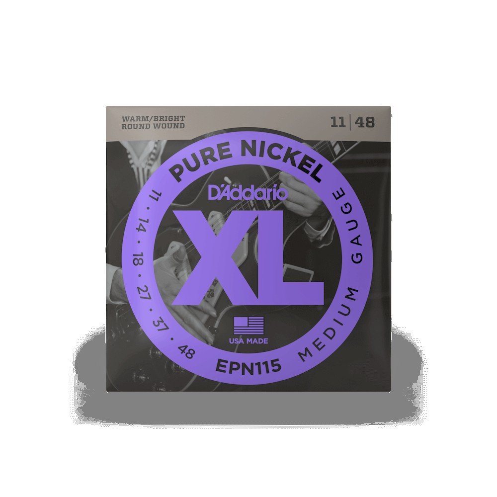 D`ADDARIO EPN115 XL PURE NICKEL BLUES/JAZZ ROCK (11-48)